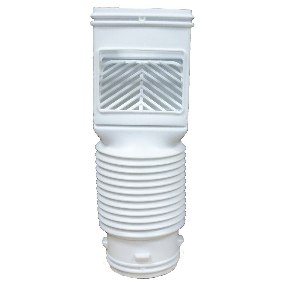 5918073 12.75 X 4.62 X 4.62 In. White Vinyl K Downspout Connector