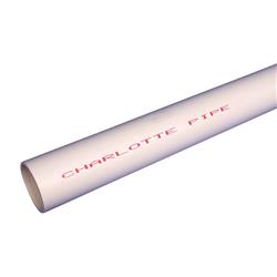 Charlotte Pipe 4880142 0.75 In. Dia. X 5 Ft. Plain End Schedule 40 Pipe, 480 Psi