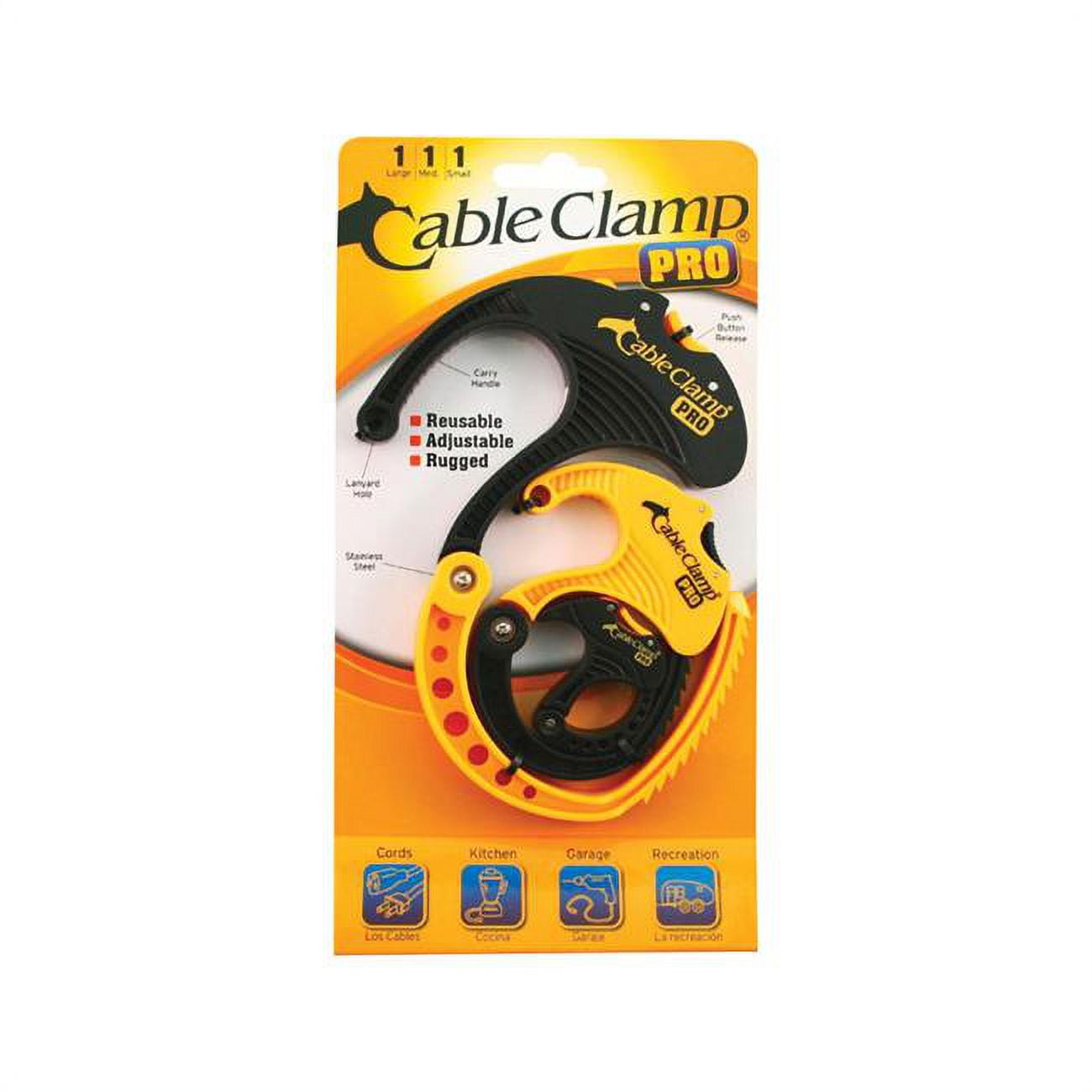 Cable Clamp 3788189 Multicolored Plastic Cable Organizer, Pack Of 12