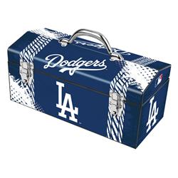 2815223 16.25 In. Steel La Dodgers Art Deco Tool Box, 7.1 X 7.75 In.