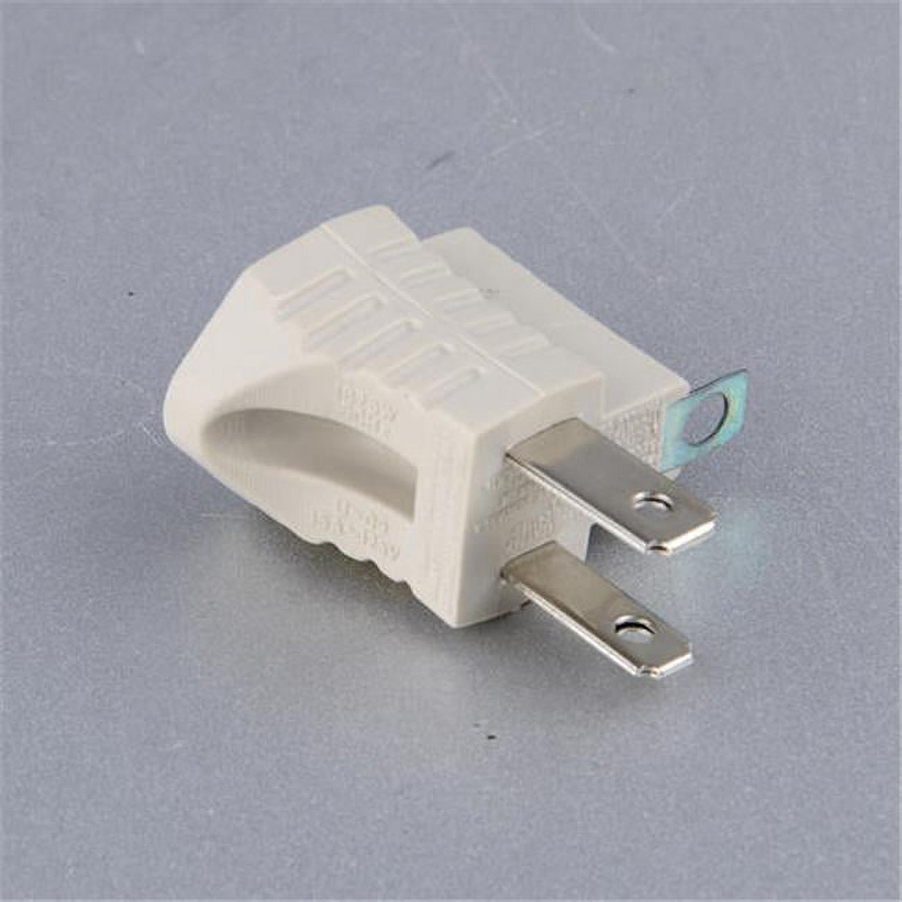 3539806 Grounded 1 Outlets 3 To 2 Grounding Adapter, Pack Of 25