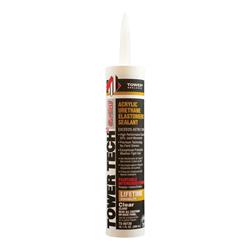 1801075 Tower Tech 2 Clear Acrylic Urethane Sealant, 10.1 Oz - Pack Of 12