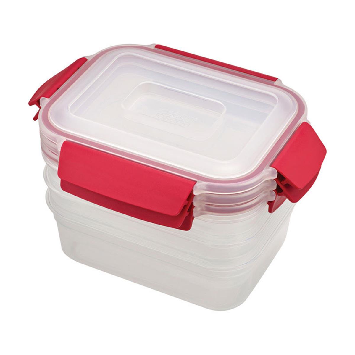 6815583 Nest 37 Oz Food Storage Container Set, Clear