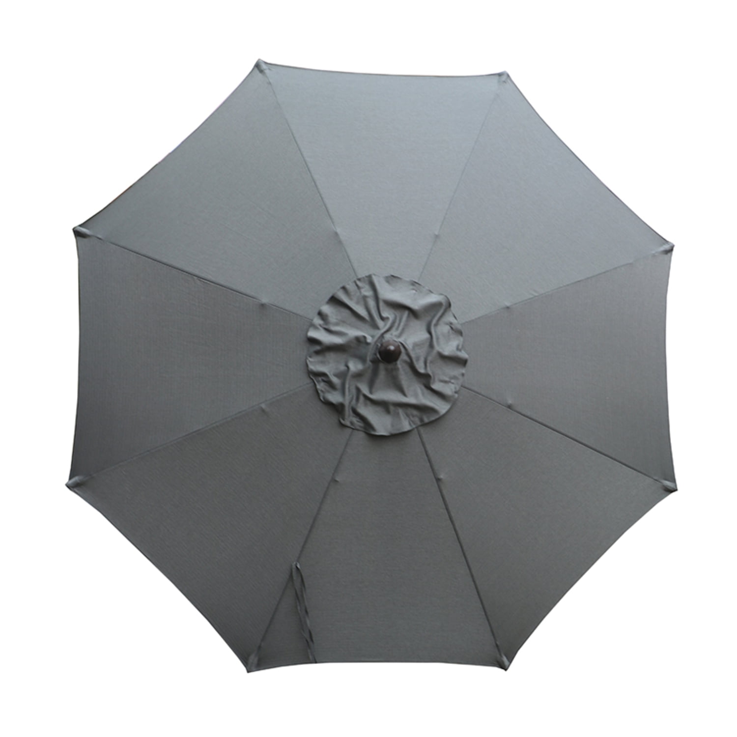 8014983 9 Ft. Tiltable Gray Market Umbrella