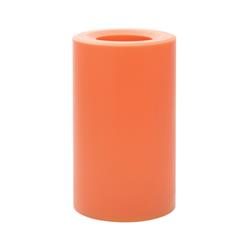 Paradise Lighting 8811085 3 In. Dia. X 5 In. Orange Candle - Pack Of 4