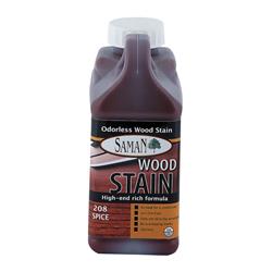 1900851 Semi-transparent Spice Water-based Wood Stain, 32 Oz - Pack Of 12