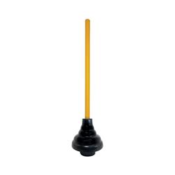 4829263 6 In. Dia. X 21 In. Plunger With Wooden Handle