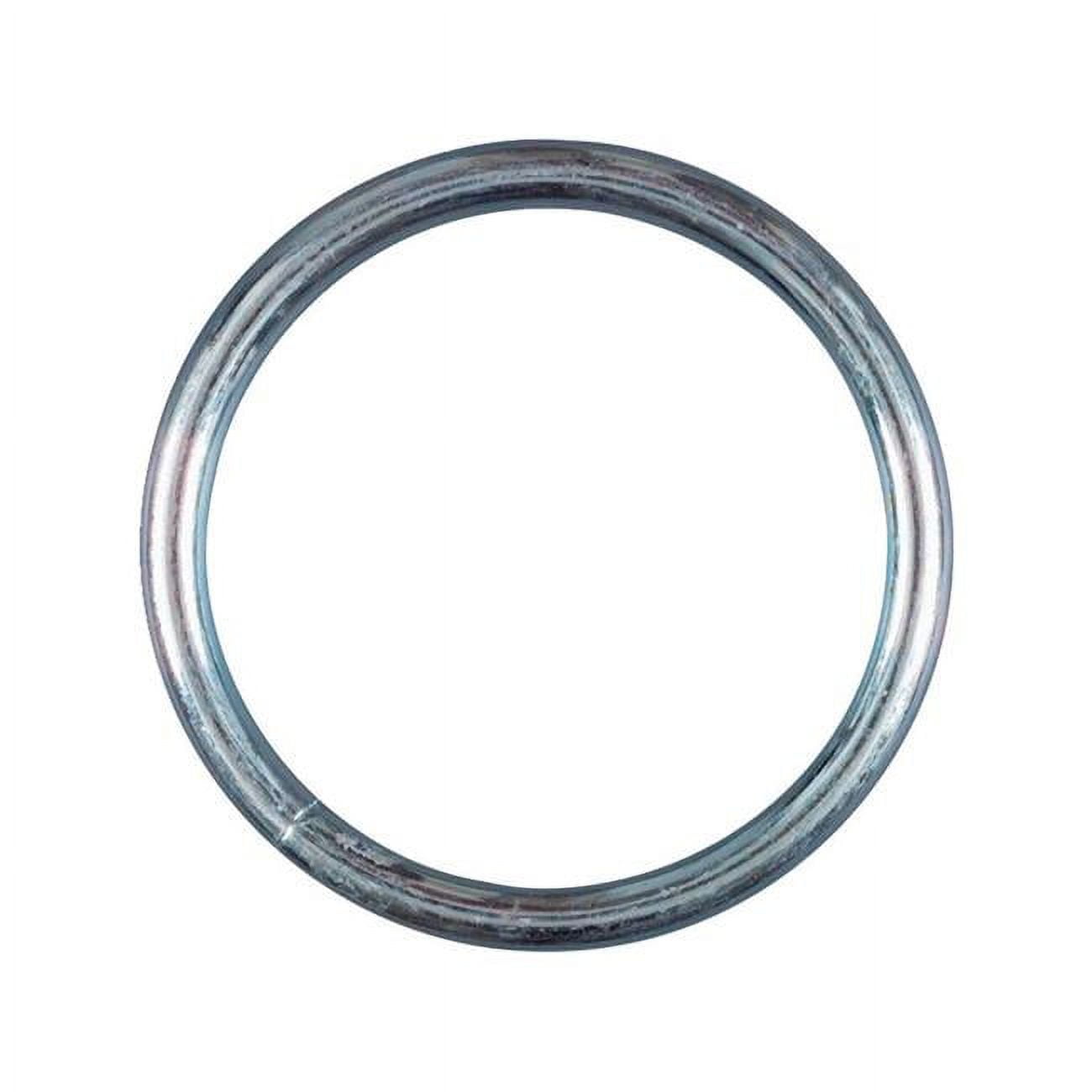 5004984 2 In. Medium Nickel Plated Silver Steel Ring