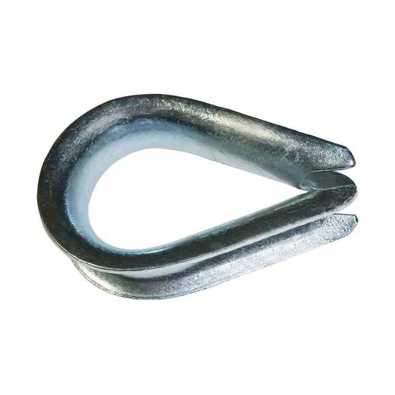 5005037 2.75 In. Galvanized Steel Wire Rope Thimble