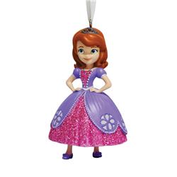 9468265 Sofia The First Resin Christmas Ornament - Multicolor