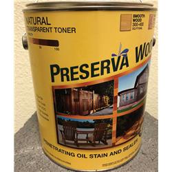 1879998 Transparent Natural Oil-based Oil Penetrating Wood Stain & Sealer, 1 Gal - Pack Of 4