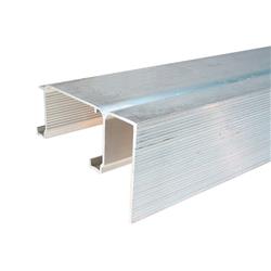 5001297 Mill Silver Aluminum By-pass Fascia Track