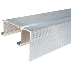 5001295 Mill Silver Aluminum By-pass Fascia Track