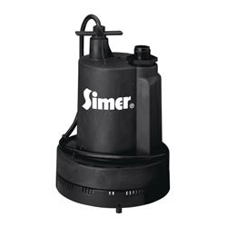 4895199 0.25 Hp 1320 Gph Thermoplastic Submersible Utility Pump