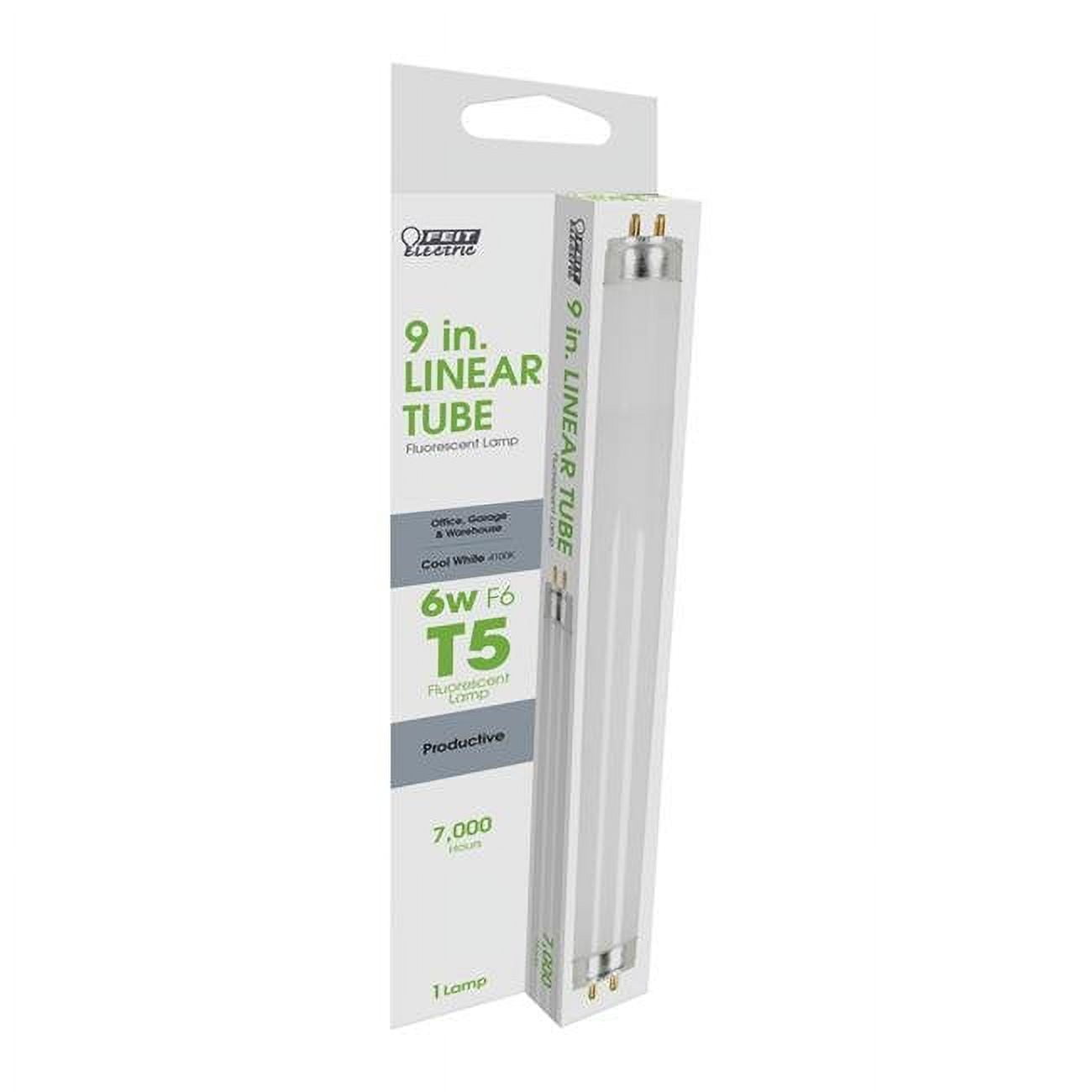 3927563 6w T5 9 In. Cool White Fluorescent Bulb, Linear