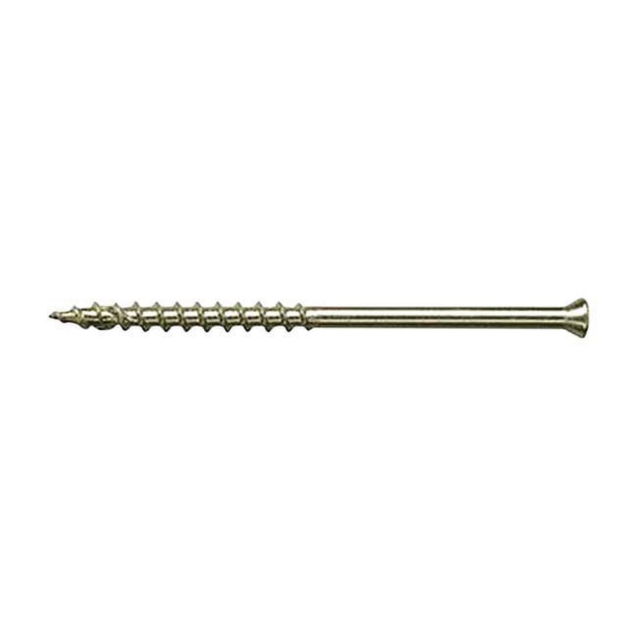 5007708 No. 7 X 1.62 In. Square Trim Head Stainless Steel Screws, 5 Lbs - Pack Of 6