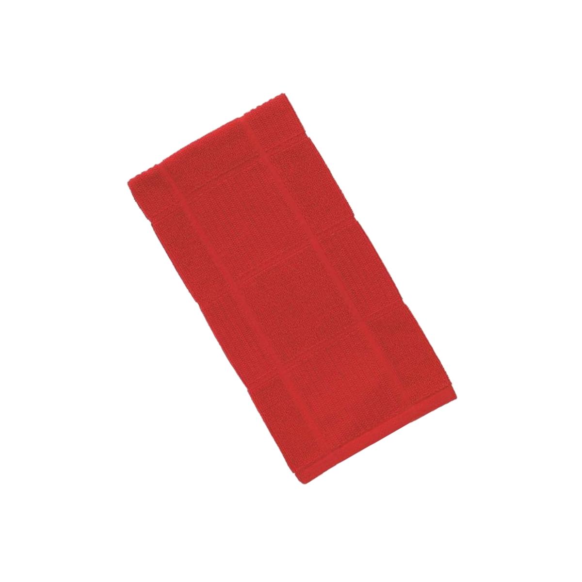 Picture of T-Fal 6517387 Red Cotton Kitchen Towel - Pack of 6