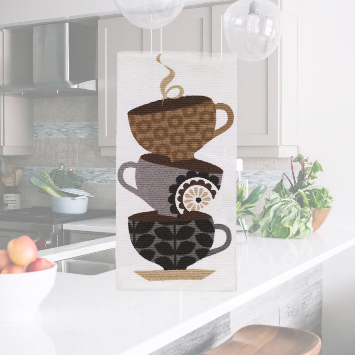 Picture of T-Fal 6515837 Multicolor Cotton Kitchen Towel - Pack of 6