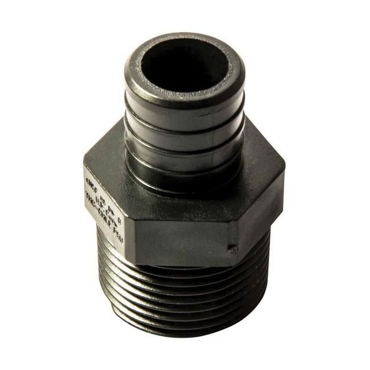 4907929 1 In. Pex Barb X 1 In. Dia. Mpt Male Adapter, Pack Of 5