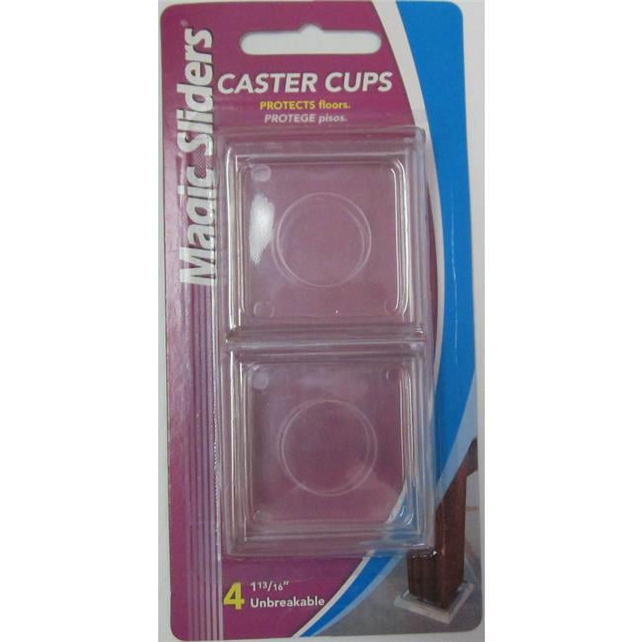 5865472 1.81 X 1.81 In. Clear Plastic Protective Pads - 4 Per Pack & Pack Of 6