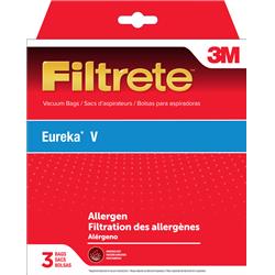 1001810 Filtrete Vacuum Bag For Eureka 3800 3900 6700 6800 8000 8200 8900 - Pack Of 3