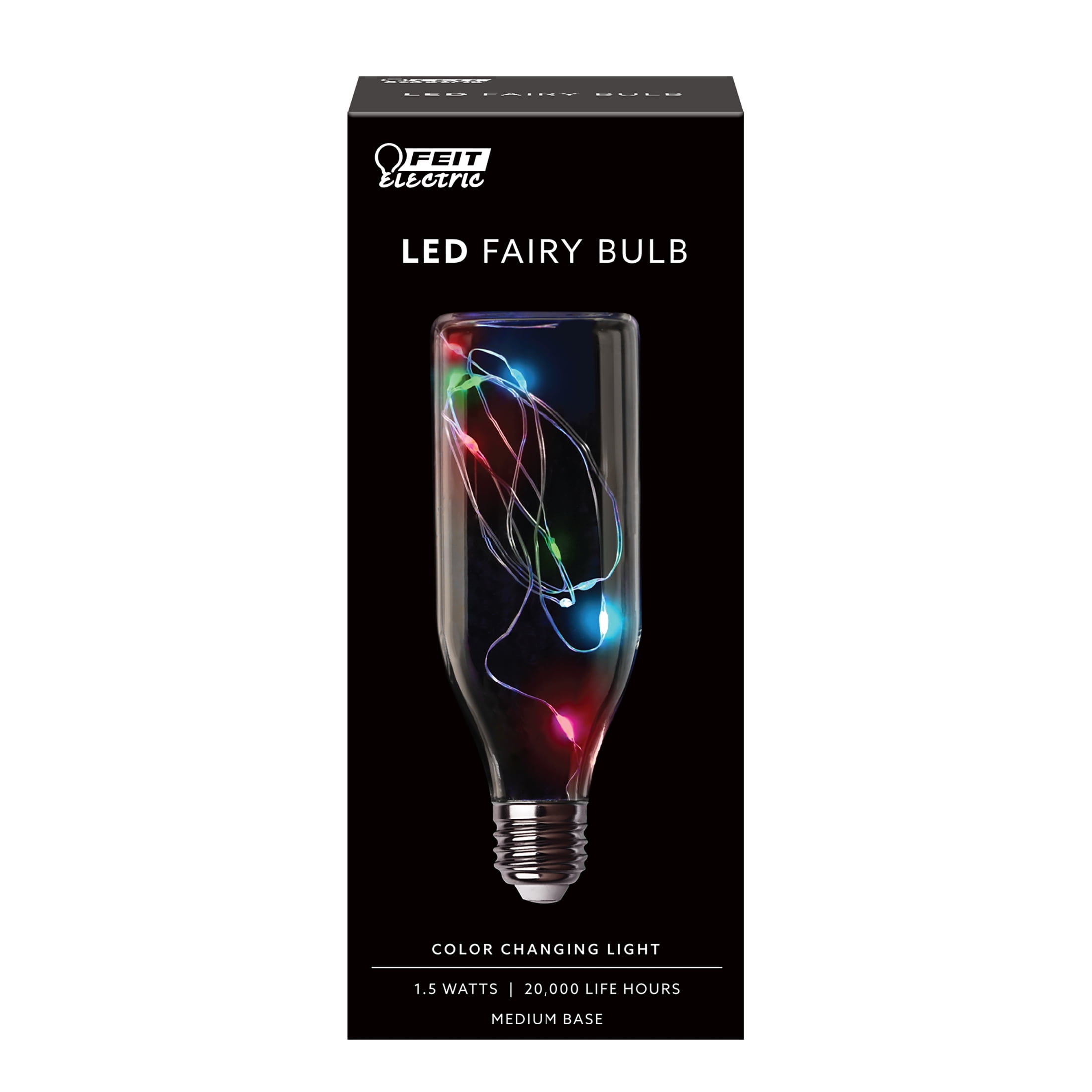 3929767 1 Watt 60 Lumen Fairy Bottle Led Bulb, Multi Color