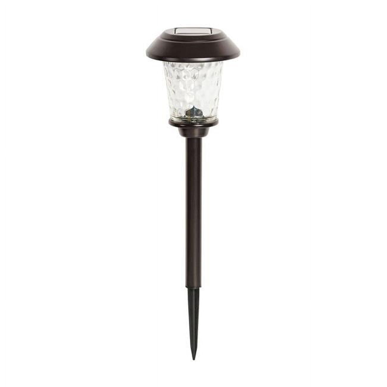 3908530 Oil Rubbed Bronze Solar Powered Led Pathway Light, Pack Of 9