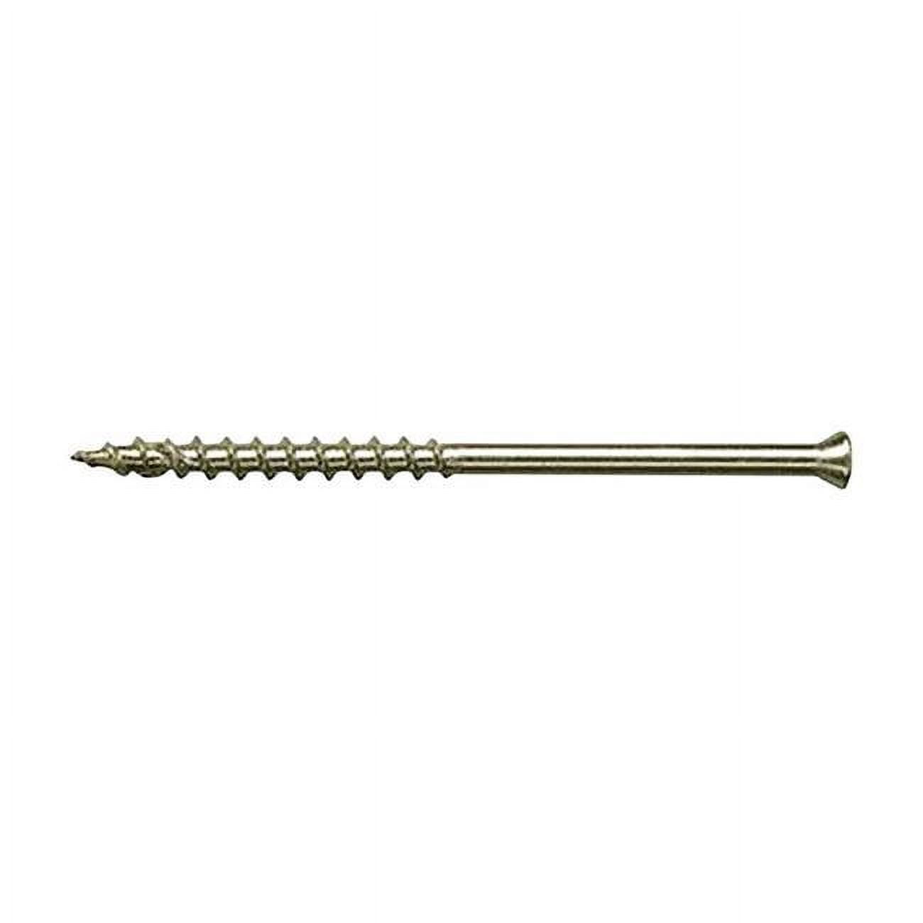 5007709 1 Lbs No.7 X 1.62 In. Square Trim Head Stainless Steel Screws, Pack Of 12