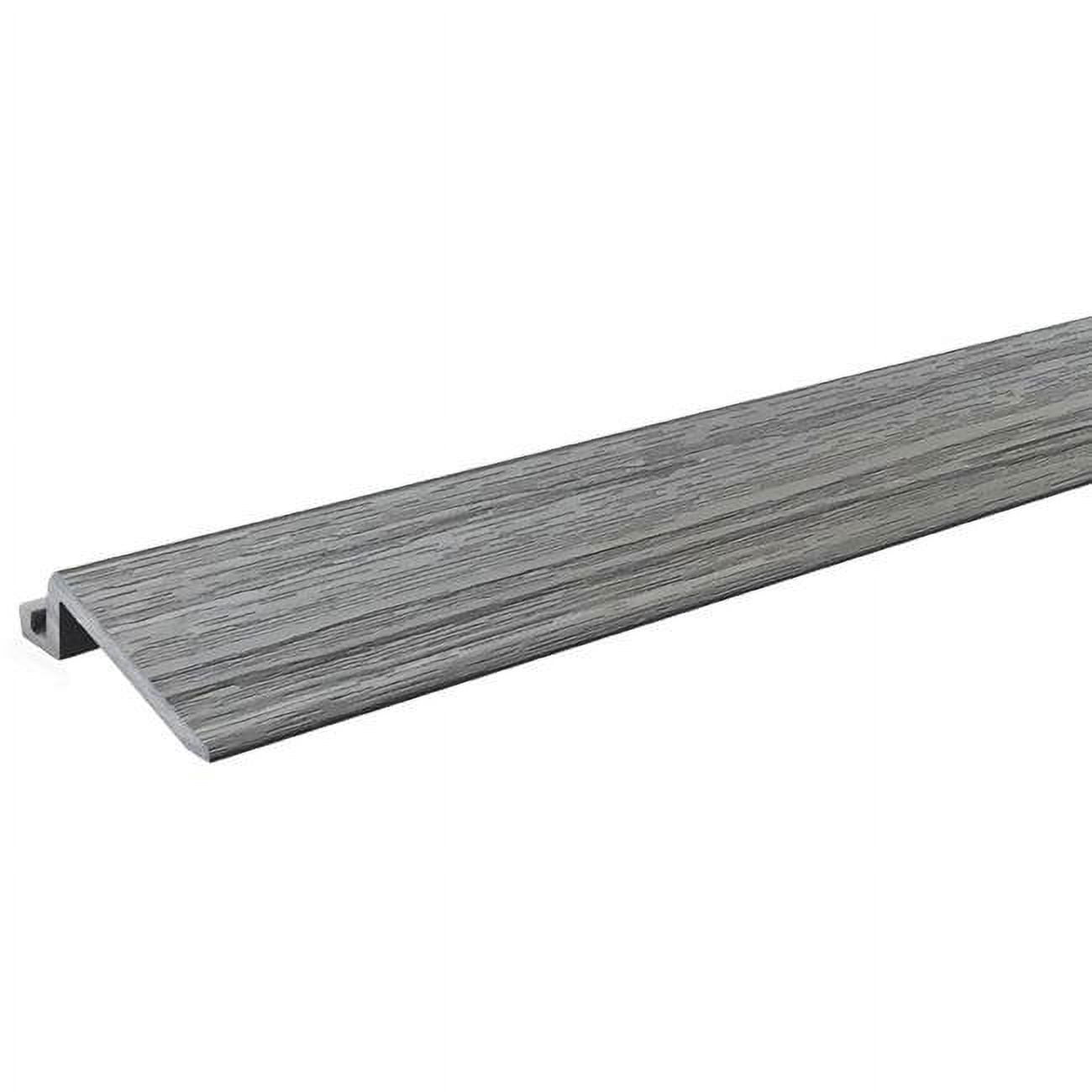 5011912 3 X 24 In. Prefinished Gray Oak Pvc Floor Transition - Pack Of 4