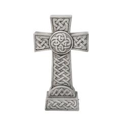 Infinity 8015778 13.23 In. Cross Cement Statuary, Gray - Pack Of 8
