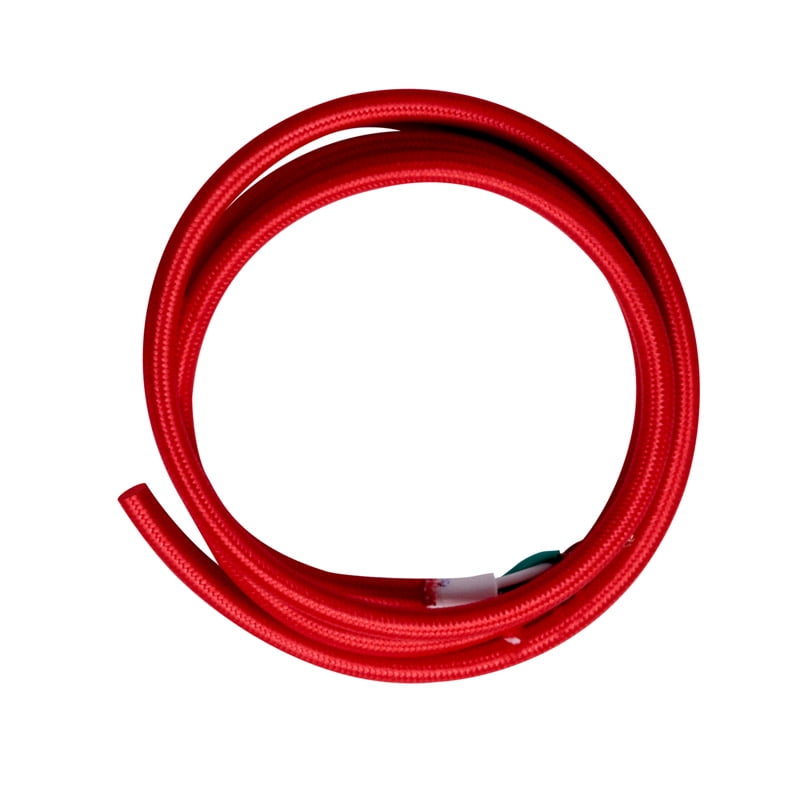 3000200 Indoor 8 Ft. Red Pendant Light Cord With Gauge 16-2