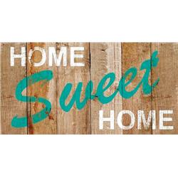 6713341 30 X 18 In. Home Sweet Home Multi-color Rubber Door Mat