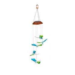 8016070 27.5 In. Plastic Assorted Mobile Wind Chime - Pack Of 6