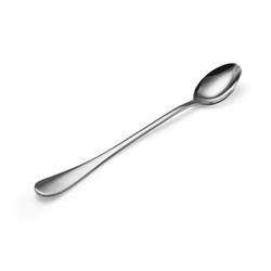 6000399 Living Basic Silver Stainless Steel Traditional Universal Pattern Beverage Spoon - Pack Of 12
