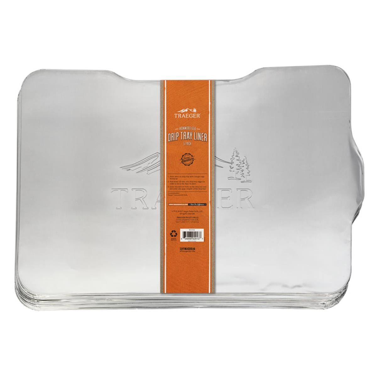 8022007 1.26 In. Aluminum Drip Tray Liner, Silver
