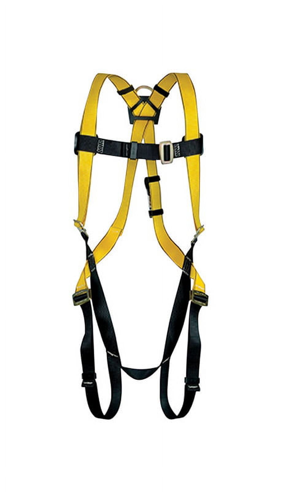 2898286 400 Lbs Unisex Polyester Adjustable Safety Harness, Yellow