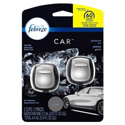 1000852 0.14 Oz Liquid Platinum Ice Scent Car Vent Clip - Pack Of 8