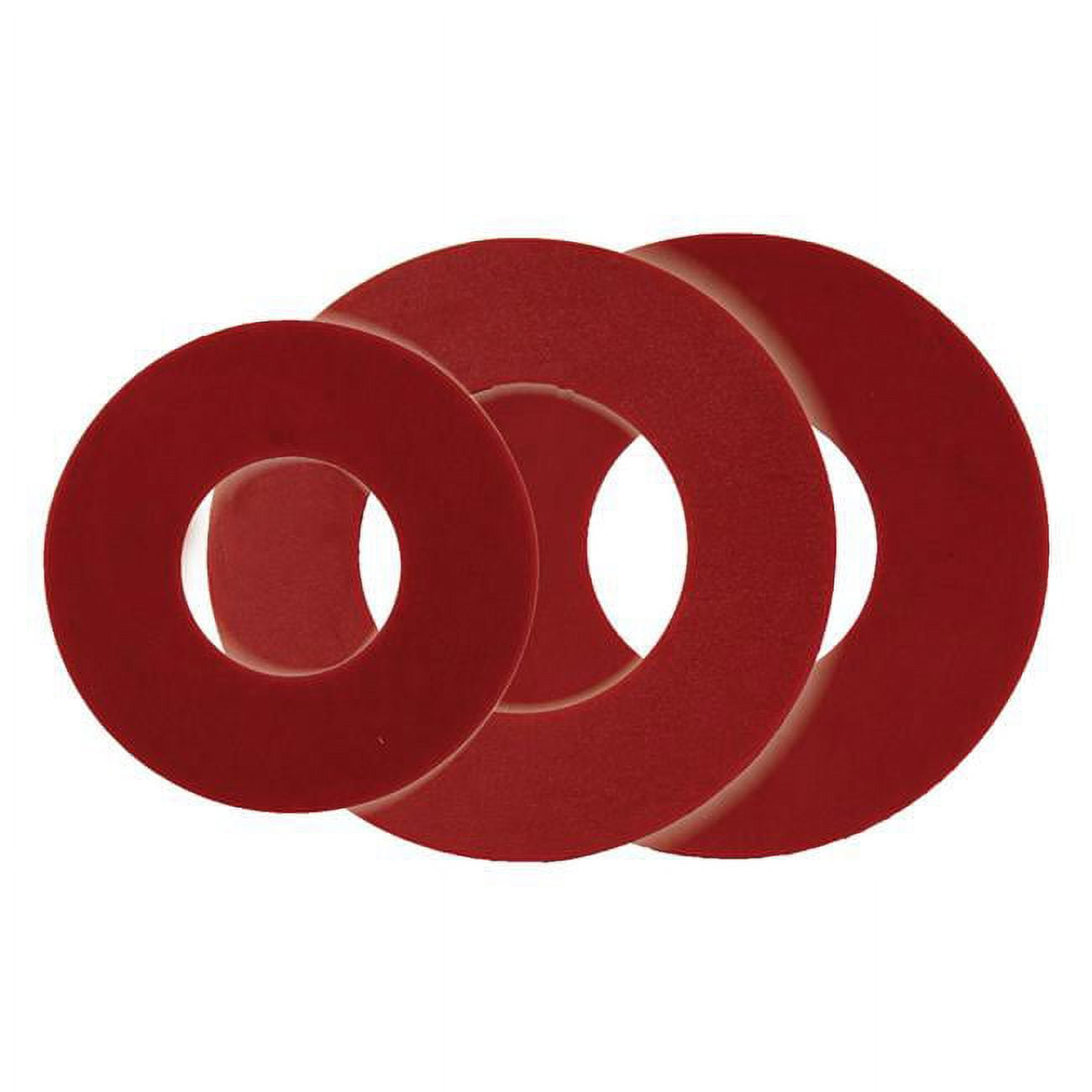 4000161 Dual Flush Seal Kit - Red, Rubber - Pack Of 3