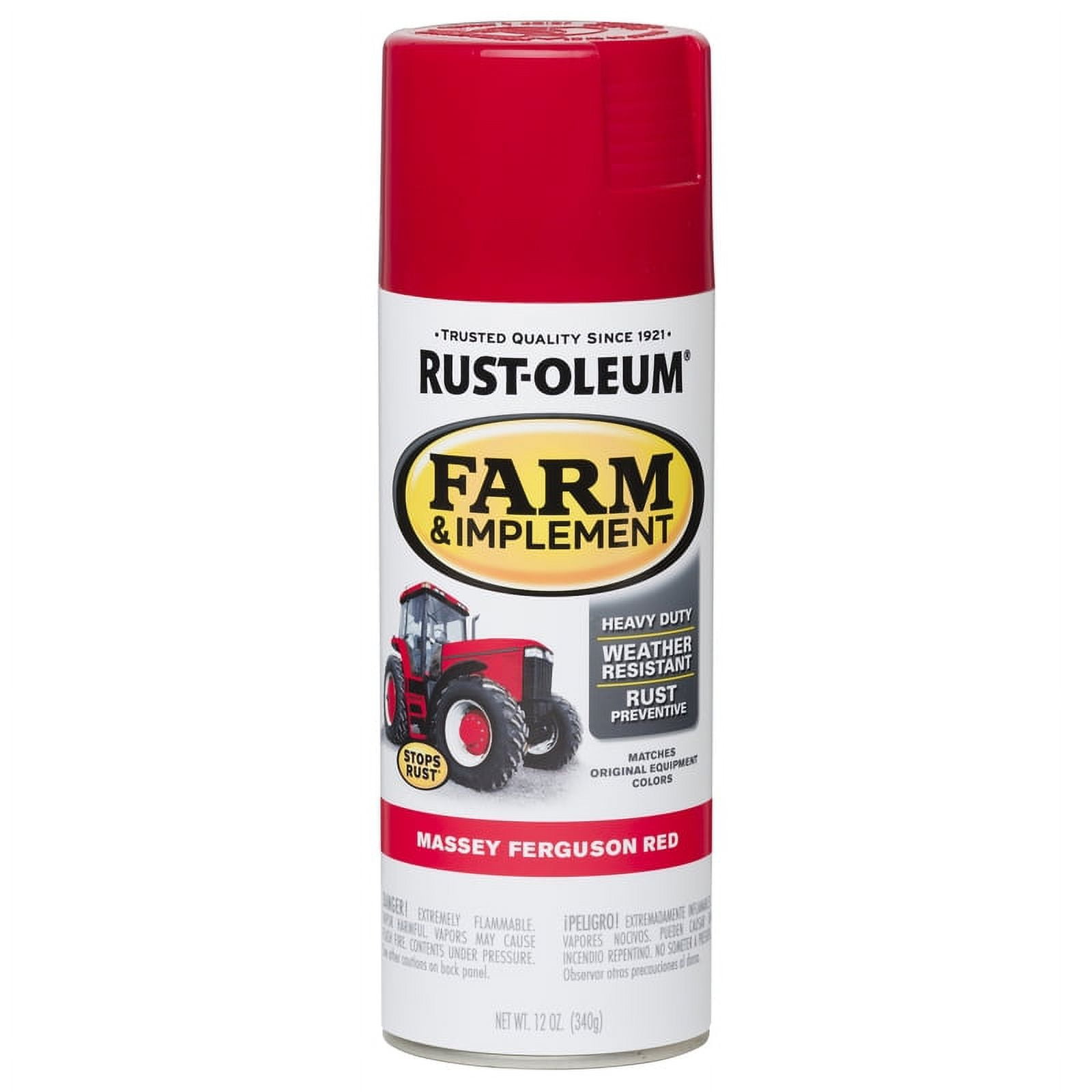 1001830 12 Oz Specialty Farm & Implement Gloss Massey Ferguson Red Rust Prevention Paint - Pack Of 6