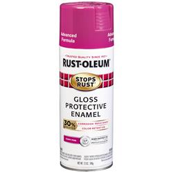1000952 12 Oz Stops Rust Gloss Poppy Pink Protective Enamel Spray