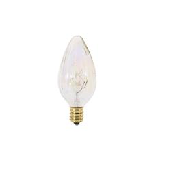 3001764 25 Watt E12 Candelabra F10 Decorative Incandescent Bulb, Clear