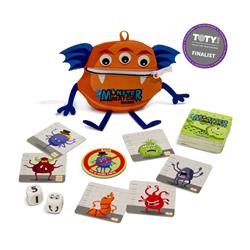 9033546 Happy Planet Monster Match Card Game, Multi Color - 74 Piece - Case Of 8