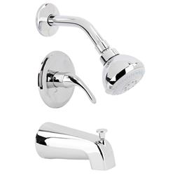 4001019 1-handle Tub & Shower Faucet, Chrome