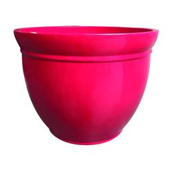 7623291 12.83 X 17.5 In. Kittredge Resin Traditional Planter, Red - Case Of 6