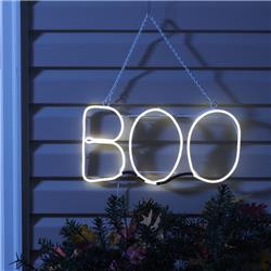 9016991 8.75 X 1 In. Boo Lighted Shapes, Cool White