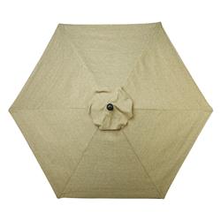 8798993 9 Ft. Avalon Tiltable Patio Umbrella, Brown