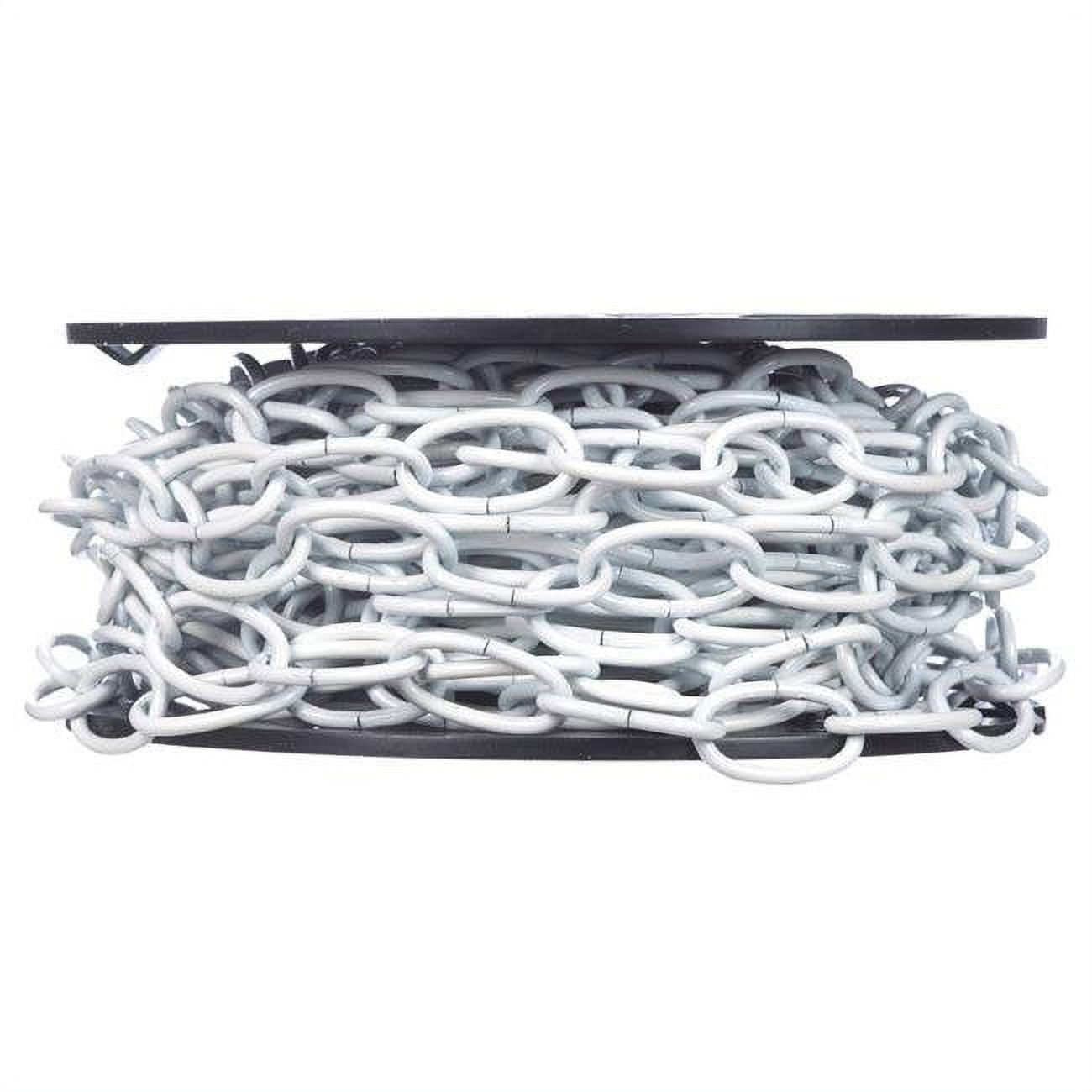 5365408 No.10 Metal Decorative Chain, White - 0.14 In. Dia. X 1.24 In.