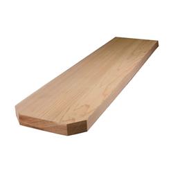 5274204 Redwood Dog Eared Fence Board - 6 In. X 6 Ft. X 1 In.