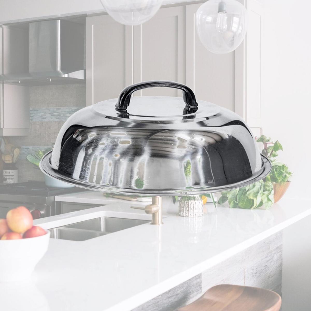 Picture of Blackstone Products 8030422 Stainless Steel Griddle Basting Cover