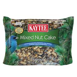 Kaytee Products 8028773 2.13 Lbs Assorted Species Mixed Nut Cake - Shelled Peanuts